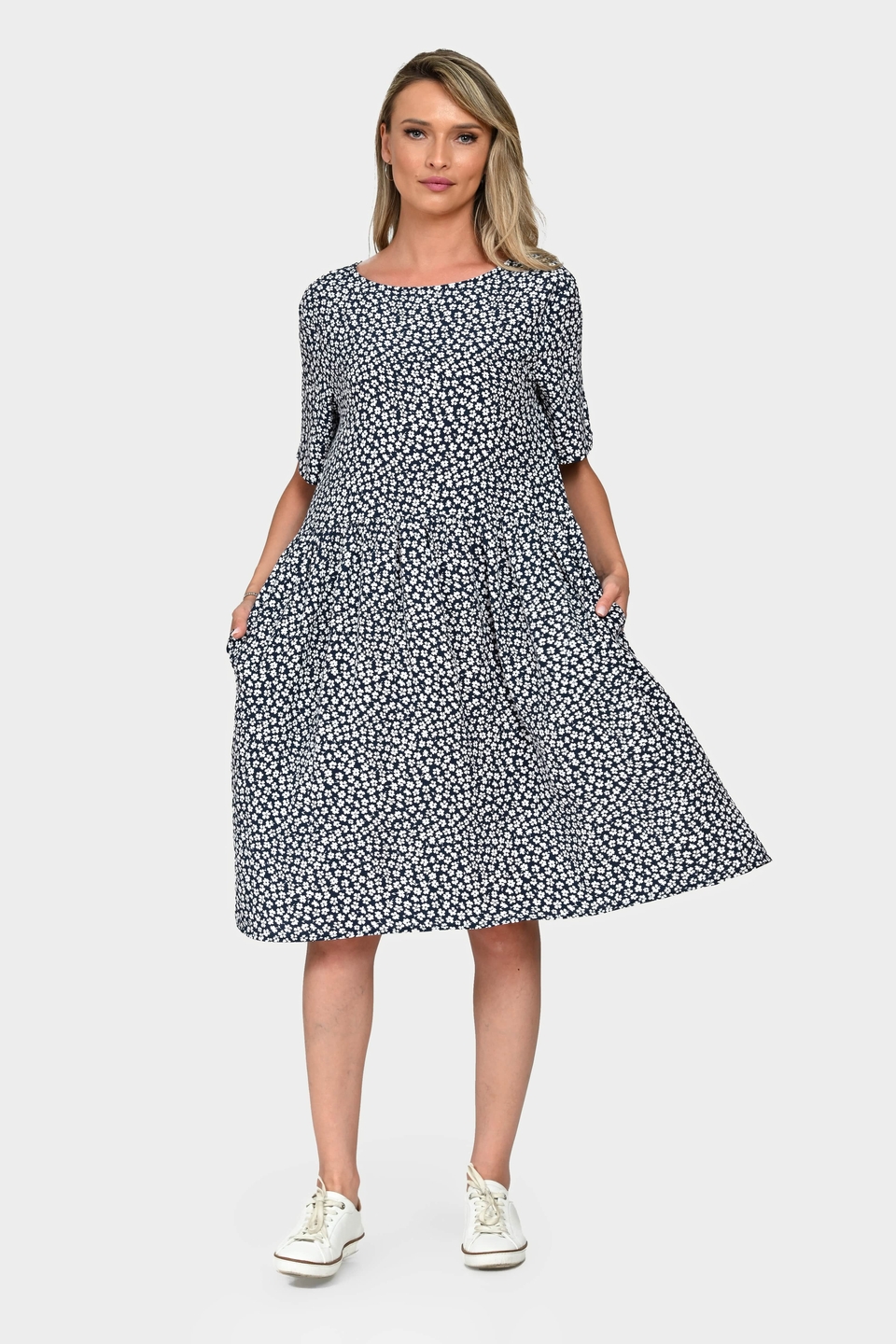 Rochie Dama, Eranthe, Microfloral V344